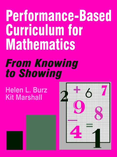 Book cover of: Performance-Based Curriculum for Mathematics