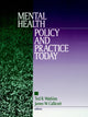 Book cover of: Mental Health Policy and Practice Today