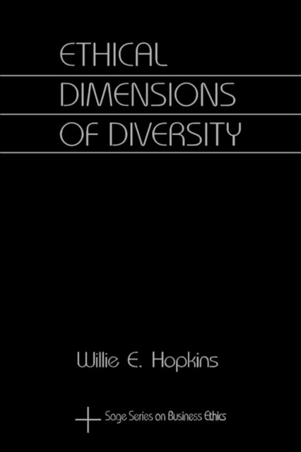 Book cover of: Ethical Dimensions of Diversity