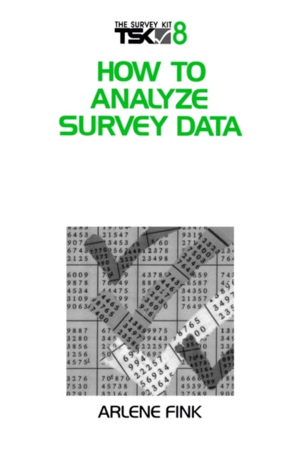 Book cover of: How to Analyze Survey Data. By: Arlene Fink