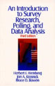 Book cover of: Introduction to Survey Research, Polling, and Data Analysis