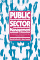 Book cover of: Public Sector Management