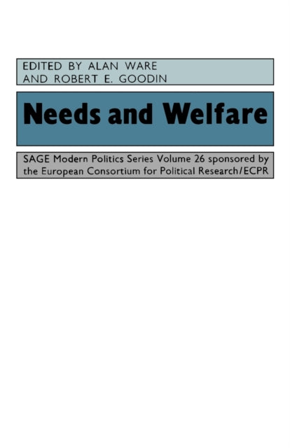Book cover of: Needs and Welfare
