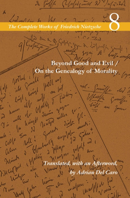 Book cover of: Beyond Good and Evil / on the Genealogy of Morality. By: Friedrich Nietzsche