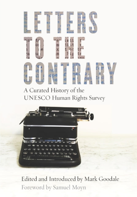 Book cover of: Letters to the Contrary. By: Mark Goodale