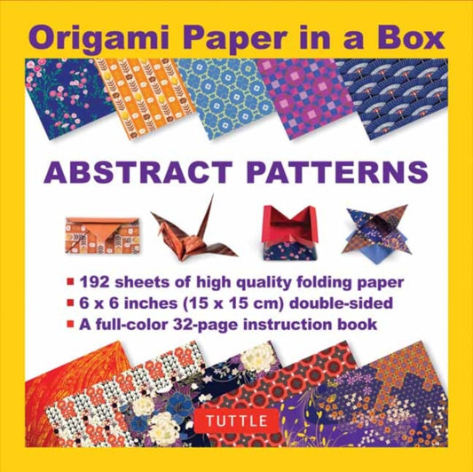 Book cover of: Origami Paper in a Box - Abstract Patterns. By: Tuttle Tuttle Publishing