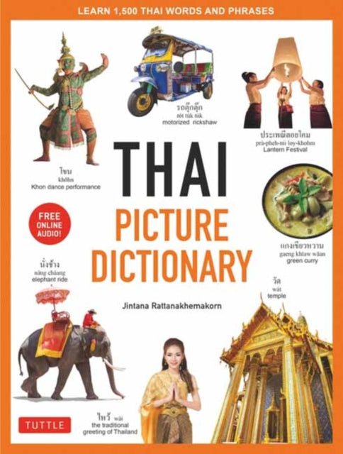 Book cover of: Thai Picture Dictionary. By: Jintana Rattanakhemakorn