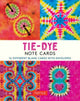 Book cover of: Tie-Dye, 16 Note Cards. By: Tuttle Tuttle Publishing