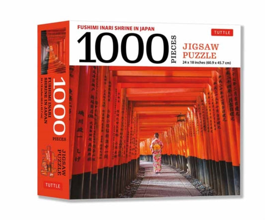 Book cover of: Japan's Most Famous Shinto Shrine - 1000 Piece Jigsaw Puzzle. By: Tuttle Tuttle Publishing