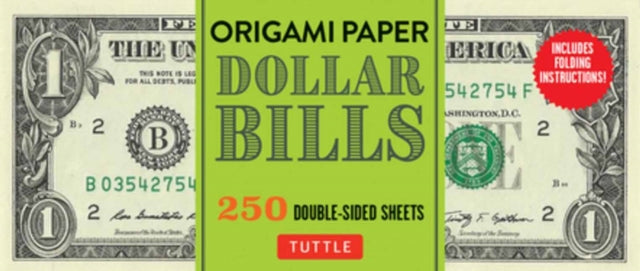 Book cover of: Origami Paper: Dollar Bills. By: Marc Kirschenbaum