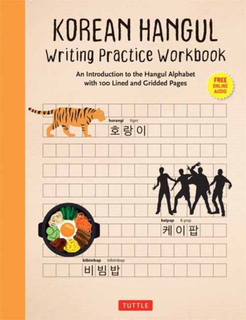 Book cover of: Korean Hangul Writing Practice Workbook