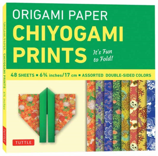 Book cover of: Origami Paper 48 Sheet Chiyogami Prints 6 3/4" (17 cm)