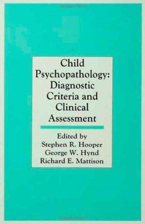 Child Psychopathology