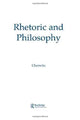 Book cover of: Rhetoric and Philosophy