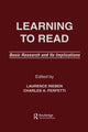 Book cover of: Learning To Read