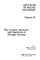 Book cover of: Content, Structure, and Operation of Thought Systems