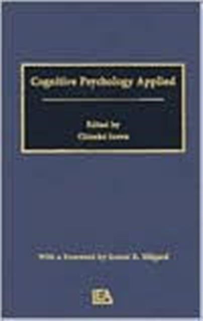 Book cover of: Cognitive Psychology Applied. By: Chizuko Izawa