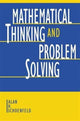 Book cover of: Mathematical Thinking and Problem Solving