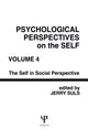 Book cover of: Psychological Perspectives on the Self, Volume 4. By: Jerry Suls