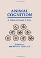 Book cover of: Animal Cognition. By: Thomas R. Zentall