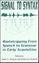 Book cover of: Signal to Syntax