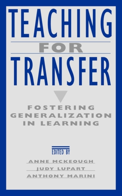 Book cover of: Teaching for Transfer