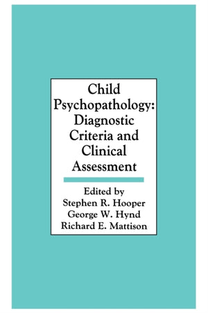 Child Psychopathology