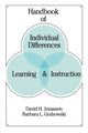 Book cover of: Handbook of Individual Differences, Learning, and Instruction
