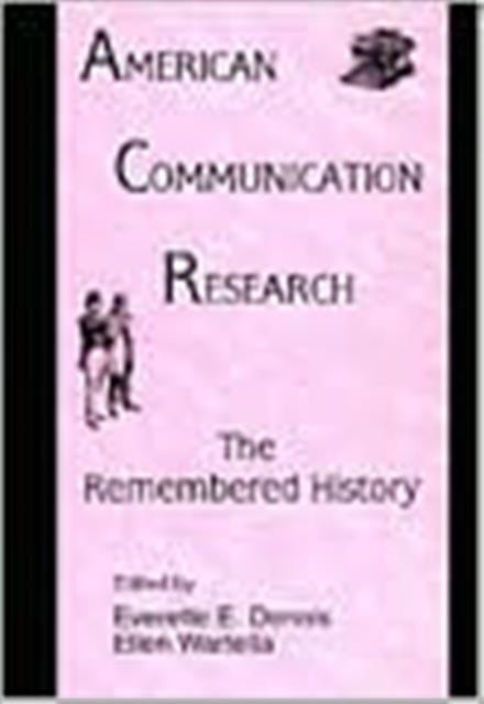 Book cover of: American Communication Research
