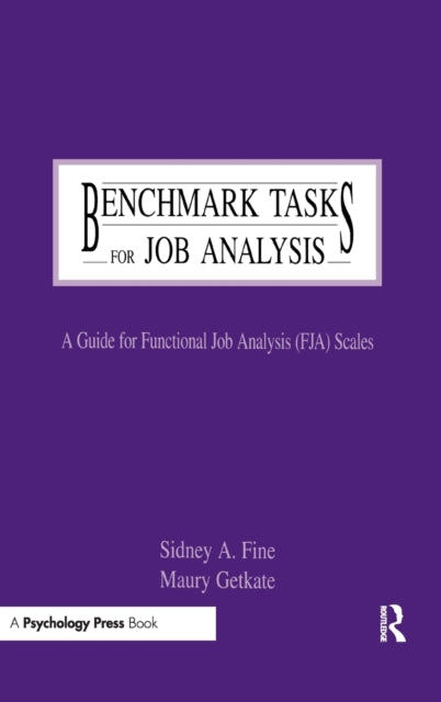Book cover of: Benchmark Tasks for Job Analysis