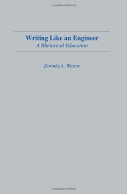 Book cover of: Writing Like An Engineer