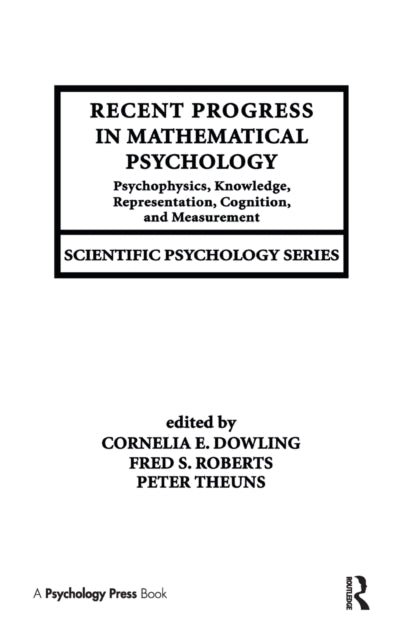Book cover of: Recent Progress in Mathematical Psychology