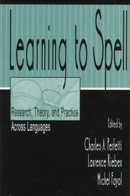 Book cover of: Learning to Spell