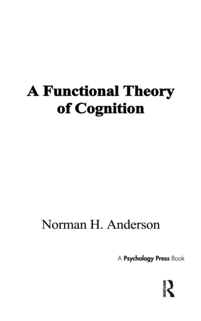 Book cover of: Functional Theory of Cognition