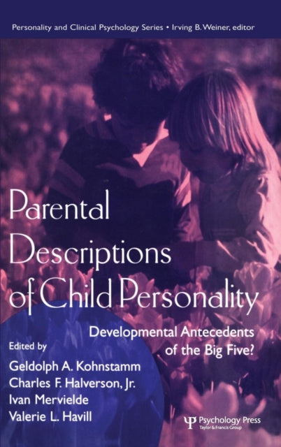 Book cover of: Parental Descriptions of Child Personality