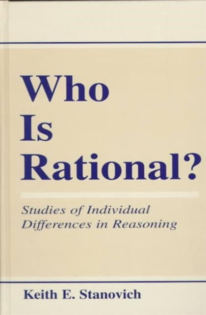 Book cover of: Who Is Rational?