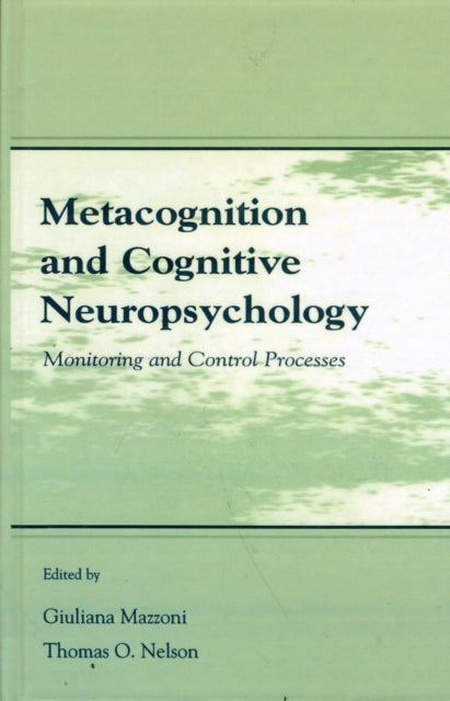 Metacognition and Cognitive Neuropsychology