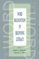 Book cover of: Word Recognition in Beginning Literacy