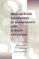 Book cover of: Research and Supervision in Mathematics and Science Education