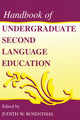 Book cover of: Handbook of Undergraduate Second Language Education