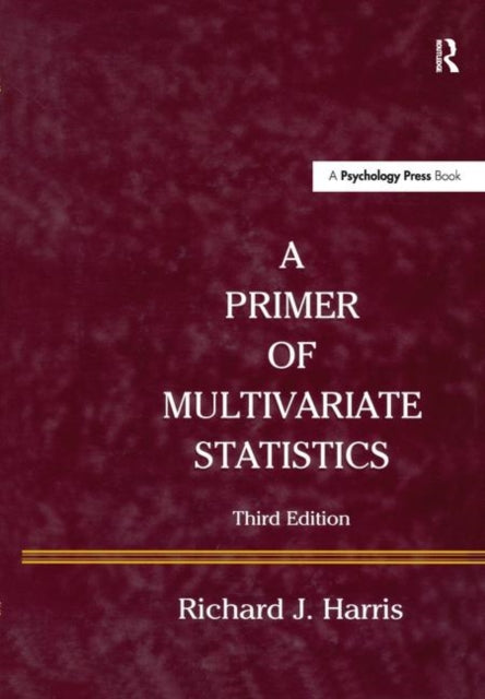 Book cover of: Primer of Multivariate Statistics