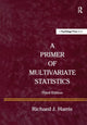 Book cover of: Primer of Multivariate Statistics