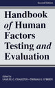 Book cover of: Handbook of Human Factors Testing and Evaluation