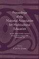 Book cover of: Proceedings of the National Association for Multicultural Education. By: Carl A. Grant