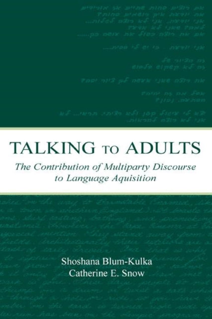 Book cover of: Talking to Adults