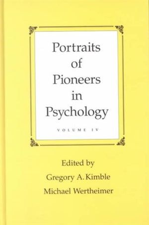 Portraits of Pioneers in Psychology