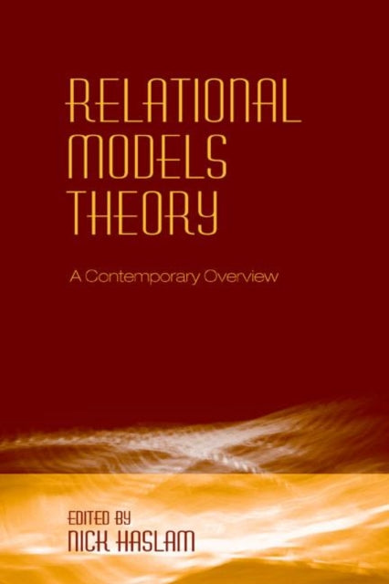 Book cover of: Relational Models Theory. By: Nick Haslam