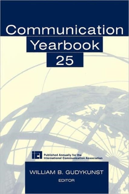 Book cover of: Communication Yearbook 25. By: William B. Gudykunst