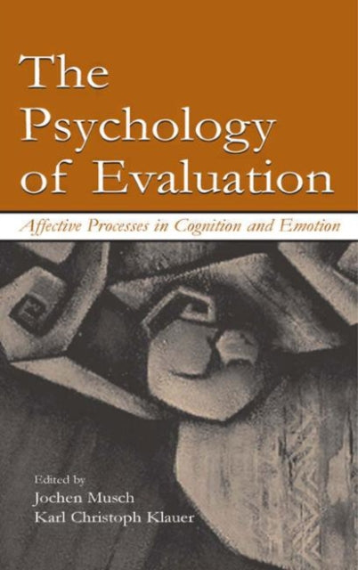 Book cover of: Psychology of Evaluation