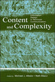 Book cover of: Content and Complexity